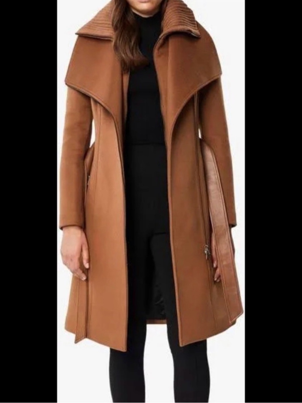 Mackage Nori Camel wool coat NWT size L